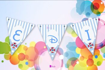 banner personalizat pentru botez