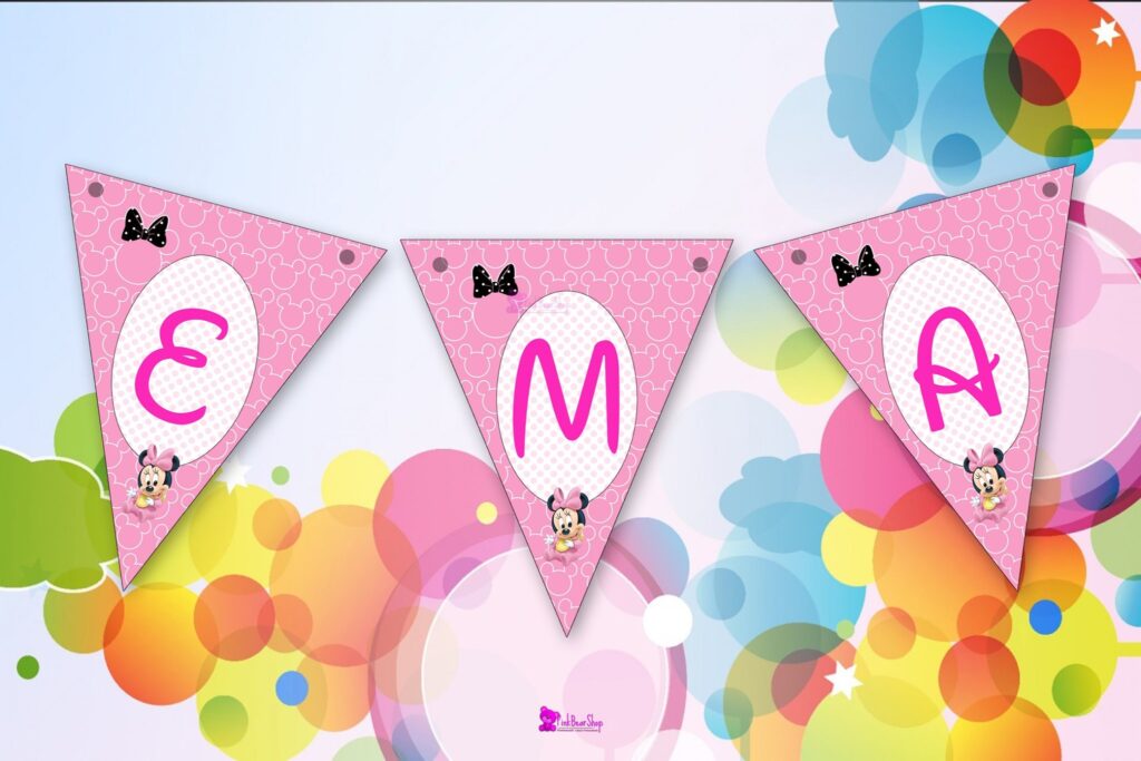 banner personalizat pentru botez