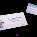 Plic pentru bani personalizat