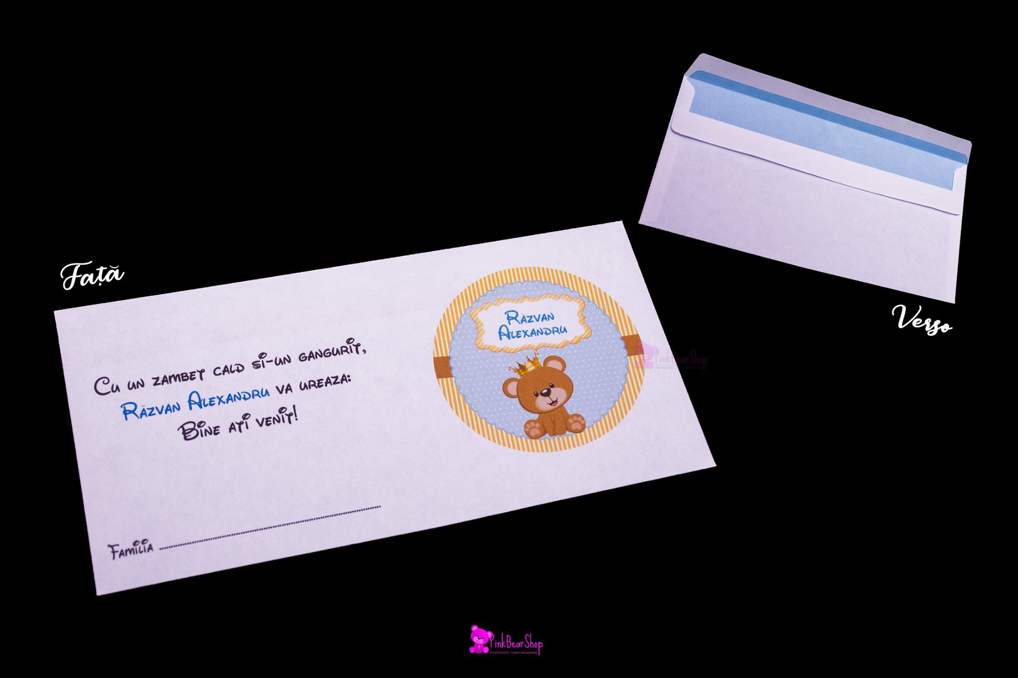 Plic pentru bani personalizat Plic pentru bani personalizat