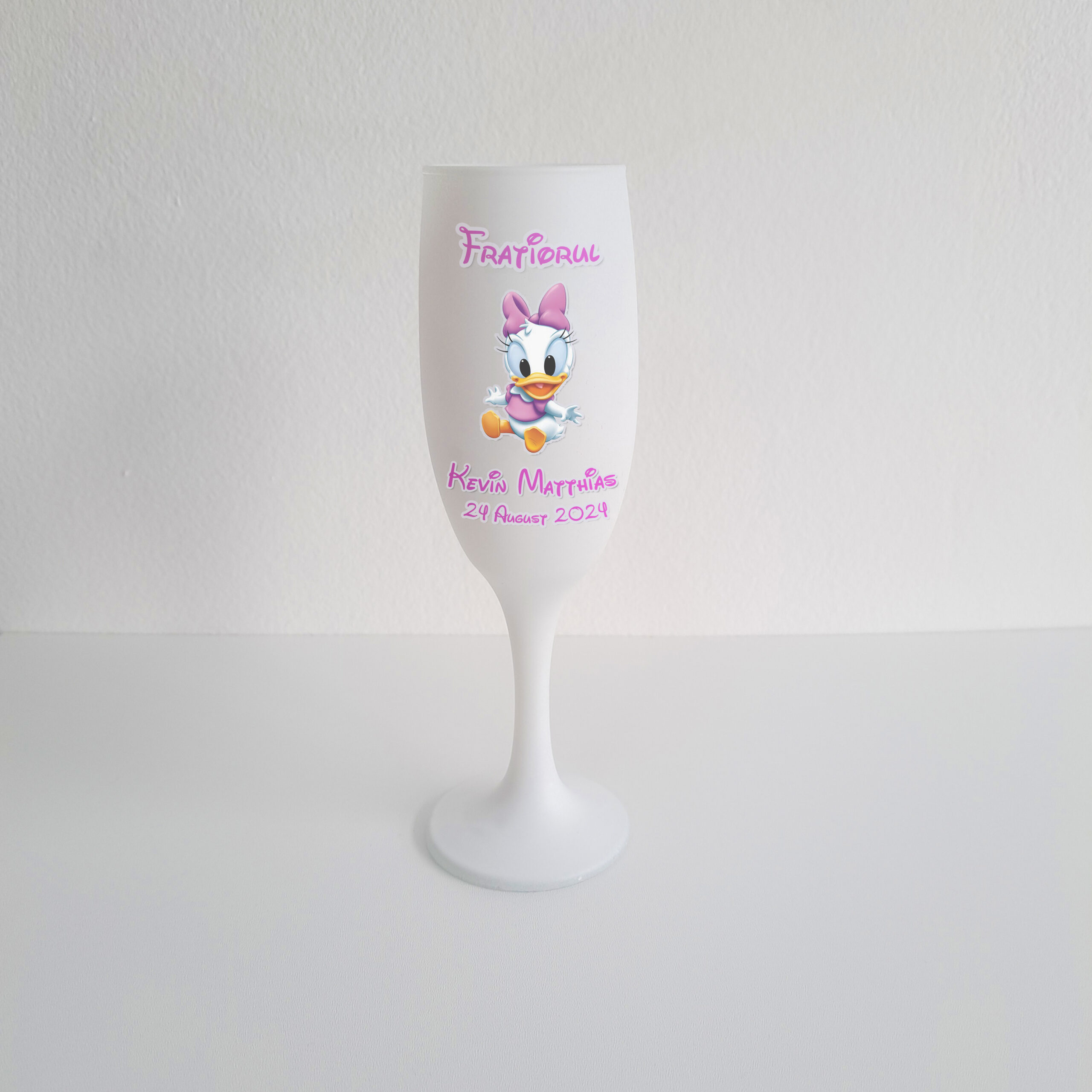 Pahar personalizat pentru botez Pahar personalizat pentru botez