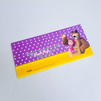 Plic pentru bani cartonat (m7)