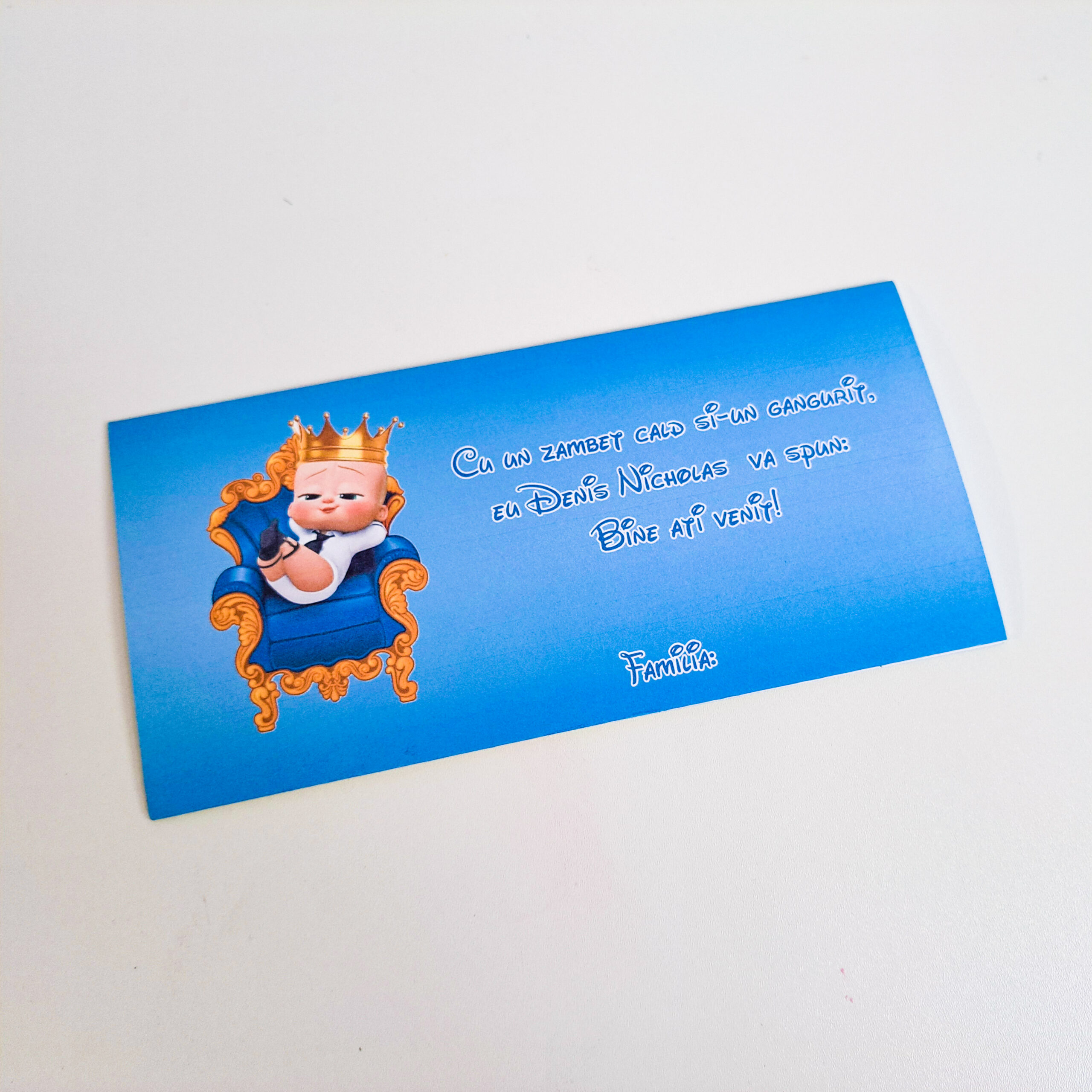 Table card plic de bani cartonat pink bear shop
