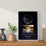 Rama foto personalizata - model - love you to the moon and back